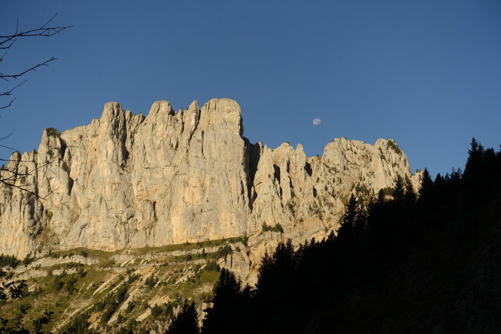 Vercors falaise