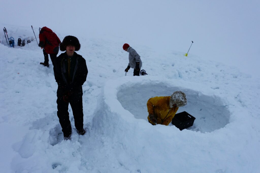 Construction d'Igloo